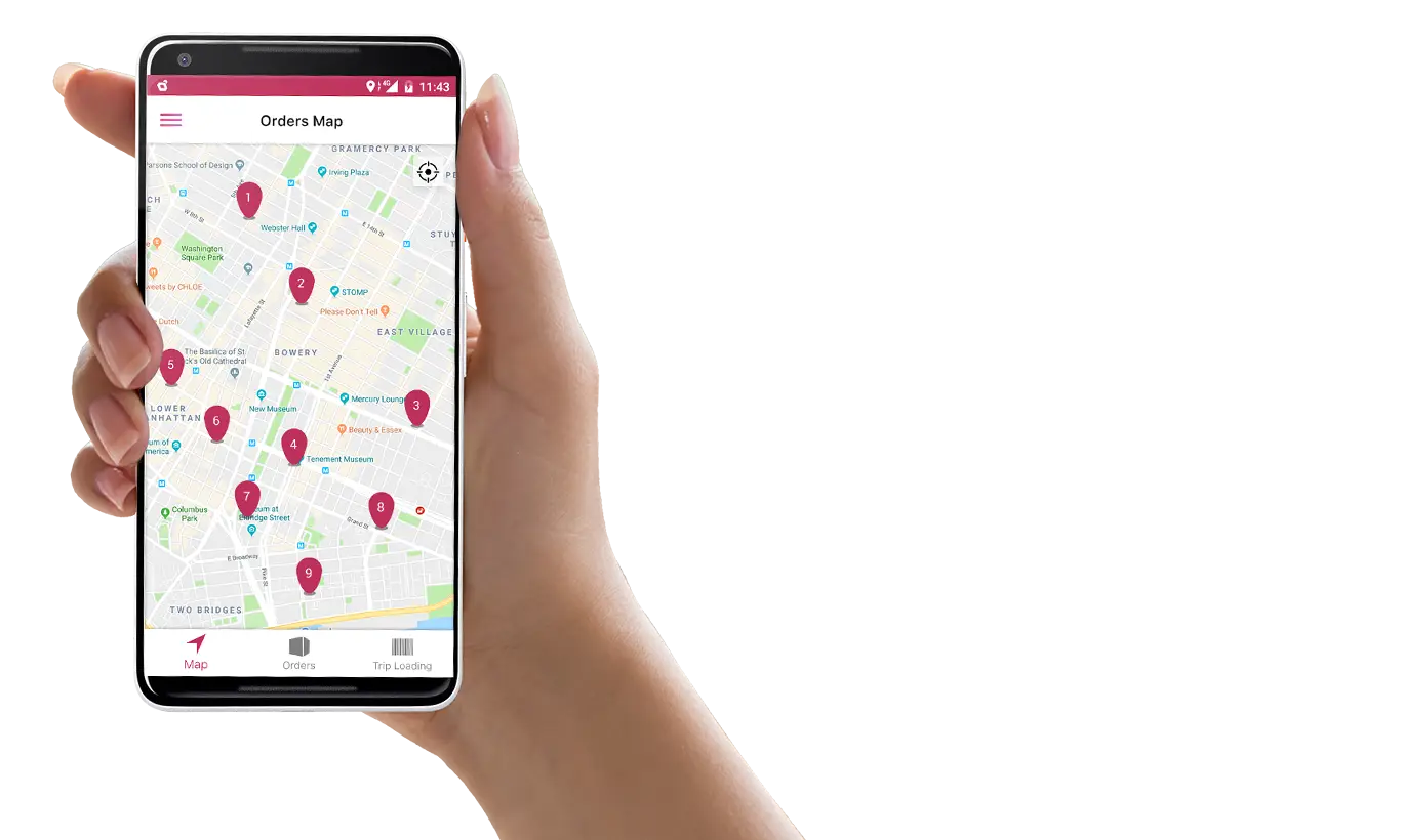 Instant Notifications from all Delivery Movement Instant Notifications from all Delivery Movement